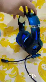 Gaming headphones wired with mic
