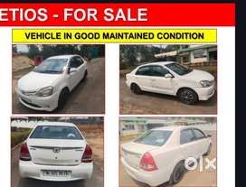 Toyota Etios 2012 Petrol Good Condition