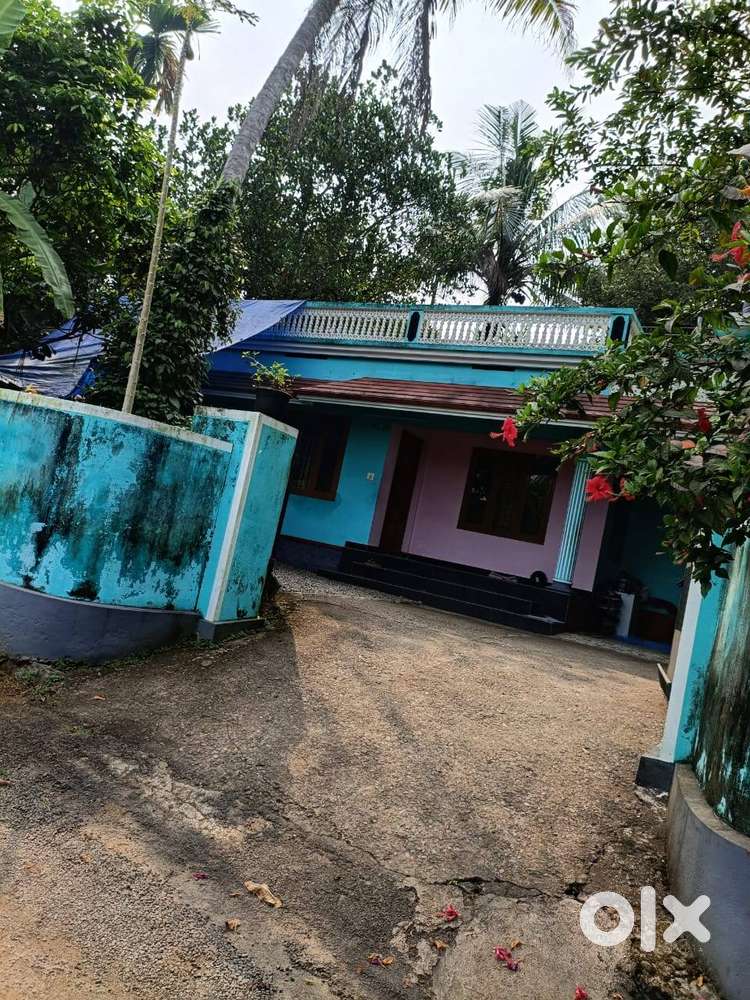 1400sqft 3BHK Semifurnished House in Vembili, Pallikkara.