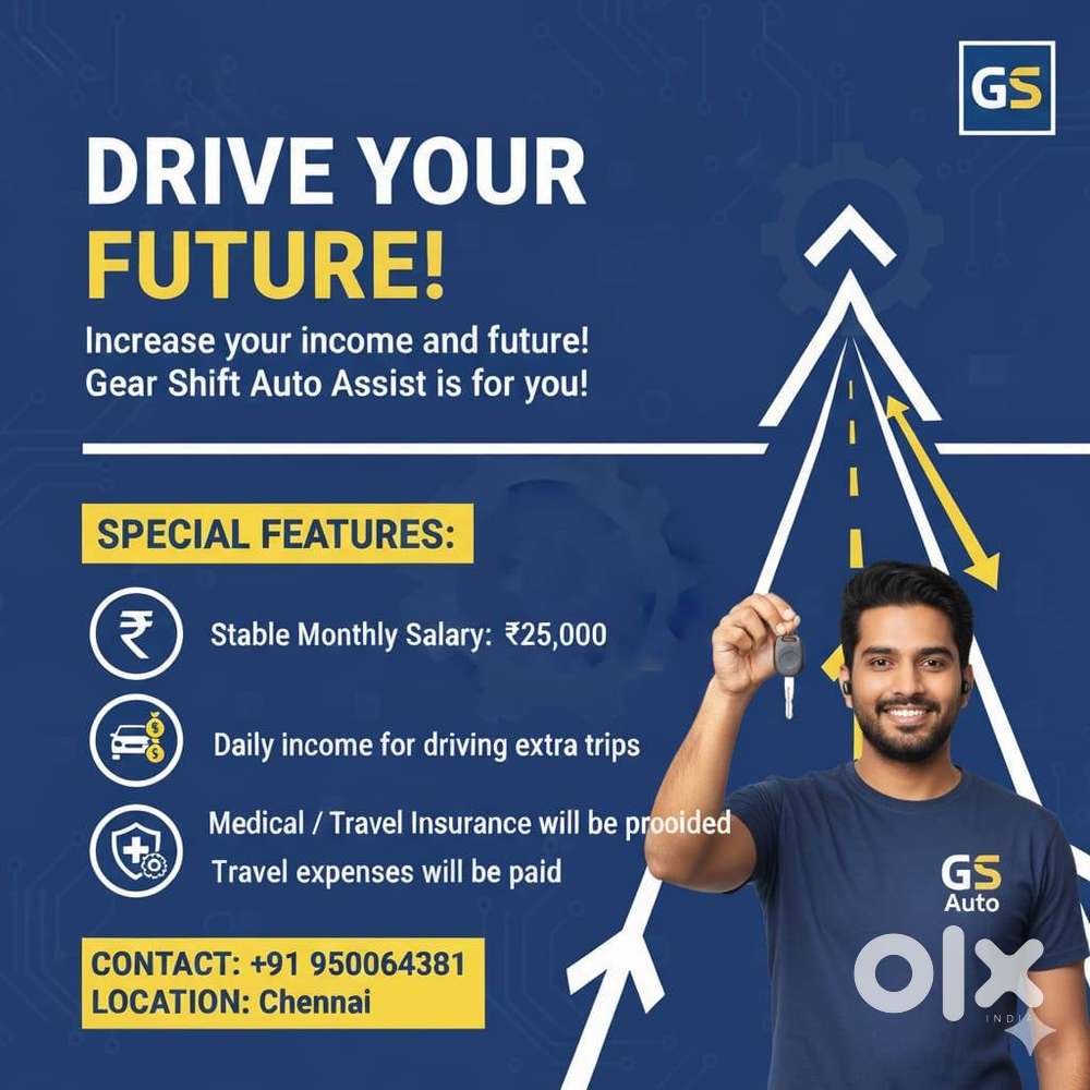 SERVICE CENTER-CAR DRIVERS(AMBATTUR-PERUNGUDI-GUINDY)