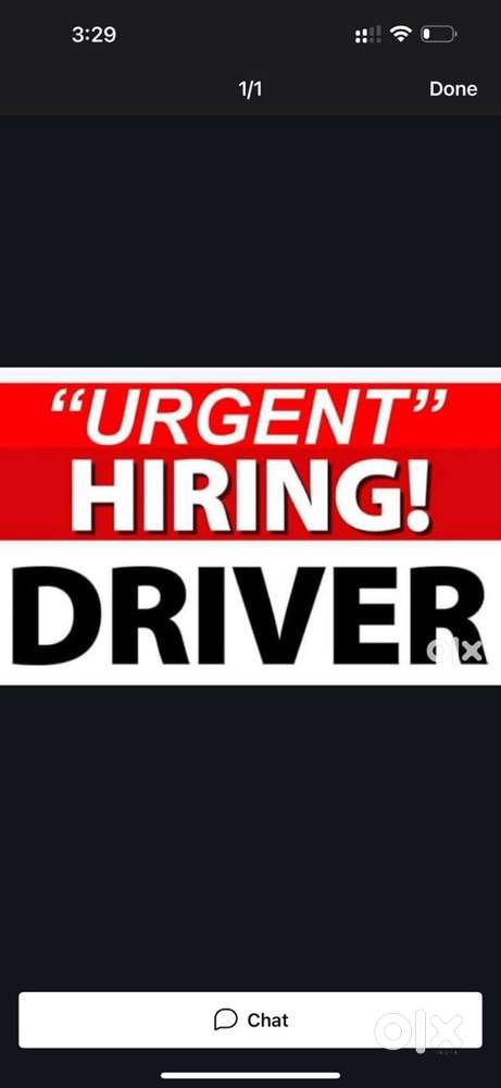 Wanted driver for brand new car