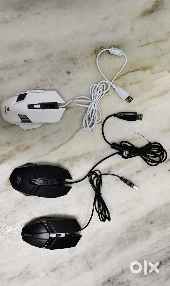 Gaming branded mouse 3 Qty offer price Rs 1299