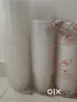 Plastic containers big and small