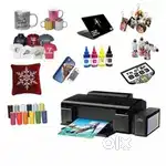 T shirt Sublimation printing machine, all set up