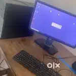 Computer clock speed fast and with led and mouse and keyboà