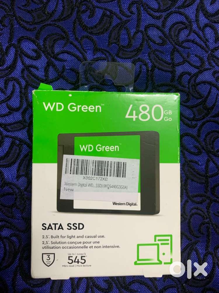 WD GREEN  SATA SSD  480 GB  NEW