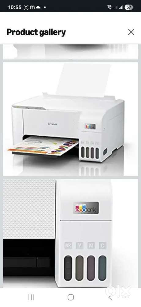 New . 3. .4 month Epson printer modal L3216