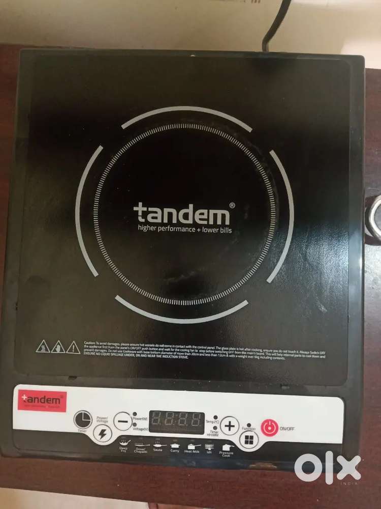 Tandem ELECTRIC INDUCTION GAS