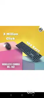Keyboard and mouse wireless