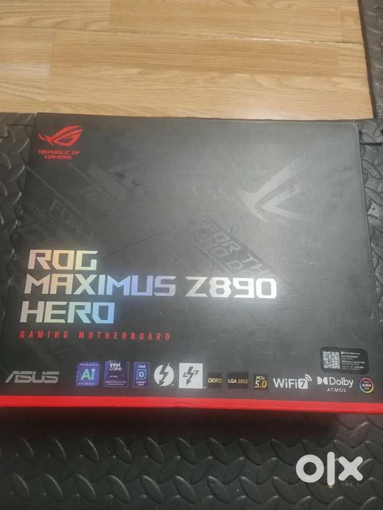 ASUS ROG Maximus Z890 Hero ATX Motherboard LGA 1851, DDR5 used