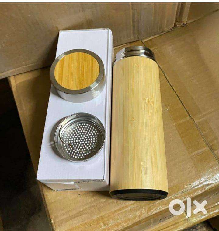 Eco friendly Bamboo Bottle with strainer