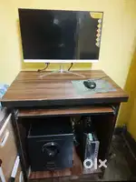 PC- HP PRODESK 600 G3 SFF CPU & Lapcare 4k Led 24 inch Monitor Selling