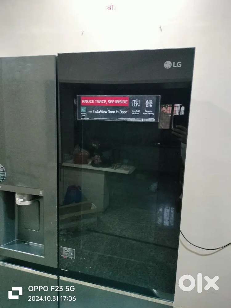 LG instaview door in door fridge