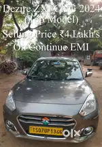 Maruti Suzuki Dzire ZXI CNG 2024 Top Model, Grey Colour In Taxi Plate