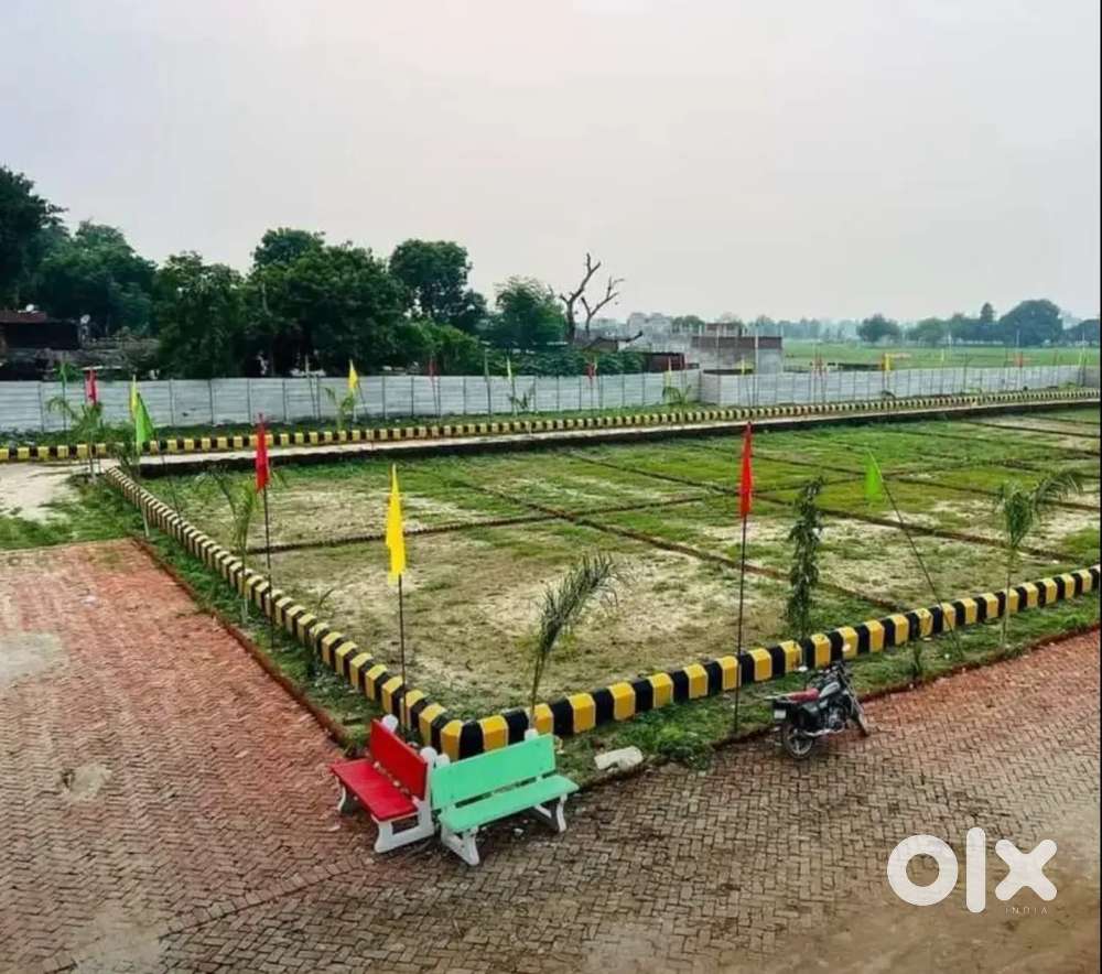 किसान पथ से लगा प्लाट खरीदे बैंक लोन के साथ में