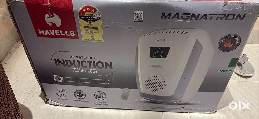 New Havells magnatron geyser