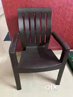 Plastic chairs- set of 2