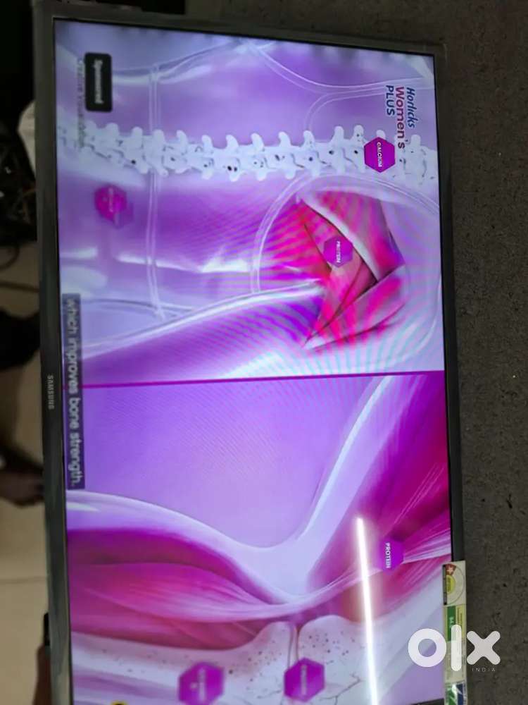 Samsung full hd smart led tv sell with voice control remoth