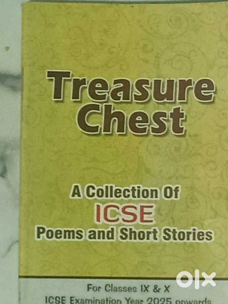 ICSE Treasure Chest For classes 9 and 10. 2025