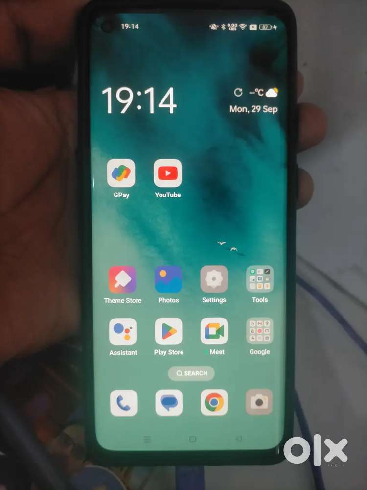 Reno 4 Pro Curved disply