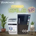 Used godrej Fridge & Onida Washer - Excellent Condition