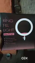 Ring light+Stand 6 feet new condition