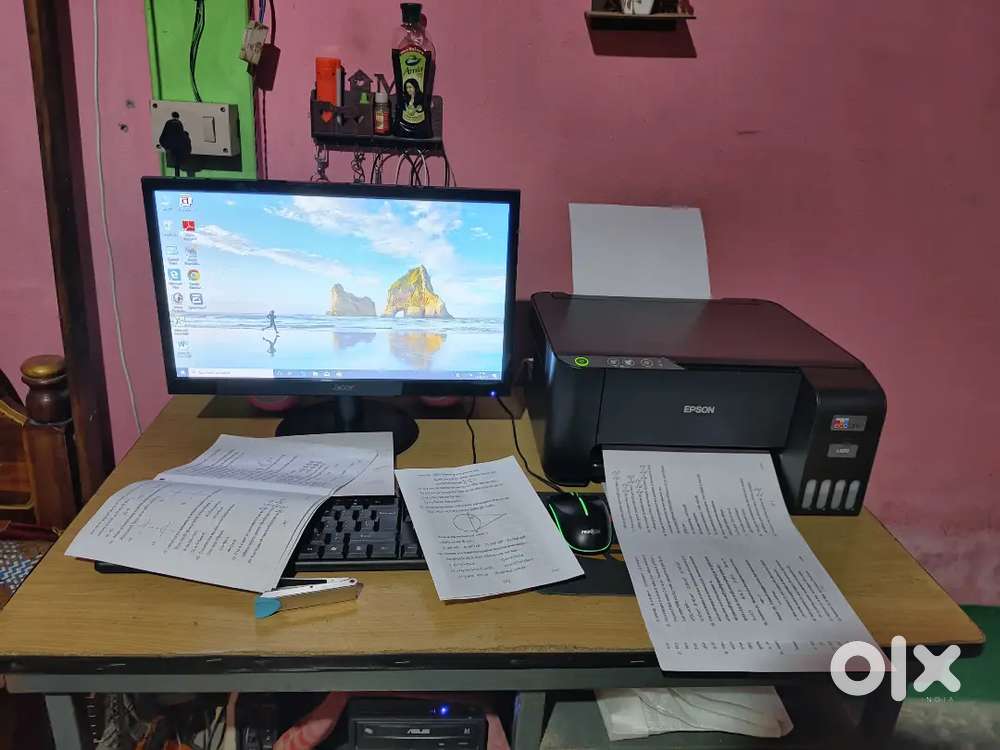 Desktop computer full working condition,Intel core i3 processor..