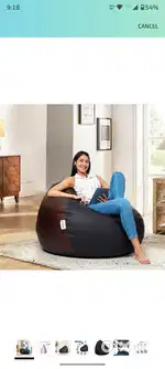 Bean bag with Beeans