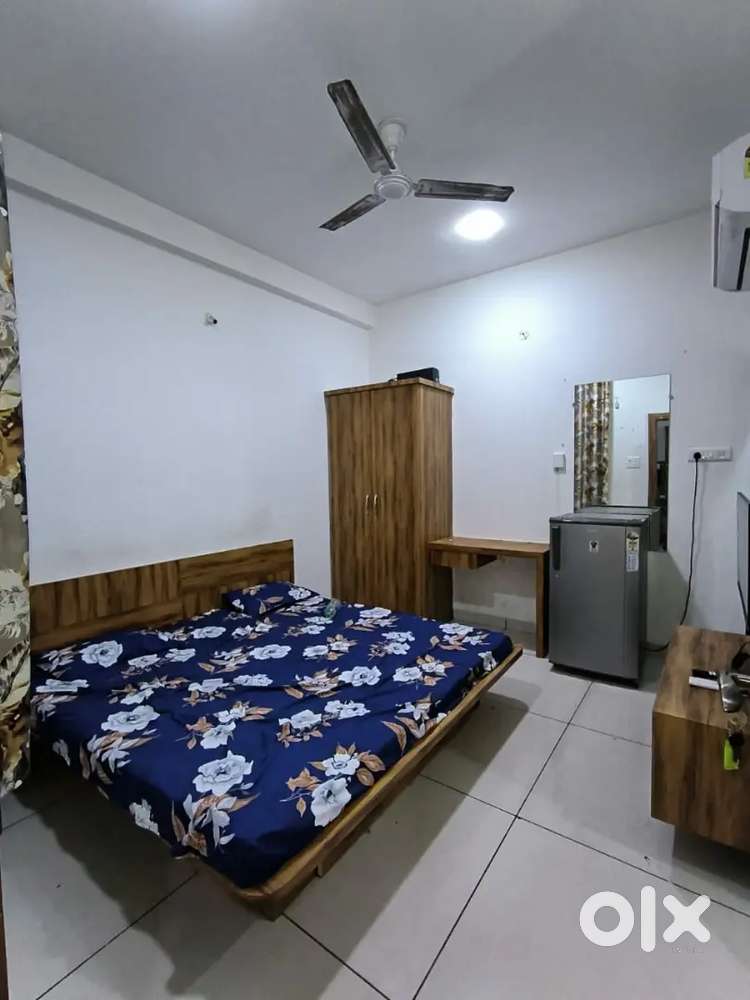 Zero Brokerage !! Fully furnished 1 BHK flat in Vijay nagar
