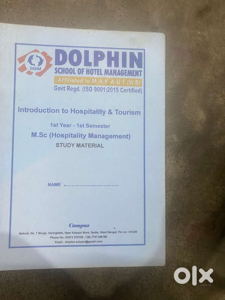 Dolphin School of Hotel Management-Complete 21 Books Setfor HM student
