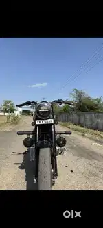 Bike running in good condition and fully restored one year ago