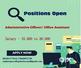 Vacancy for Administrative officer