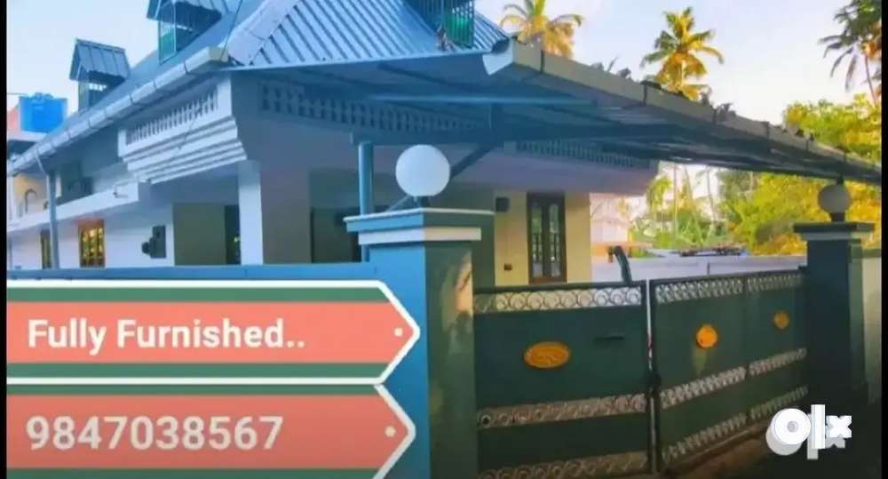 Independent Fully Furnished Housein Thrissur(Manakody