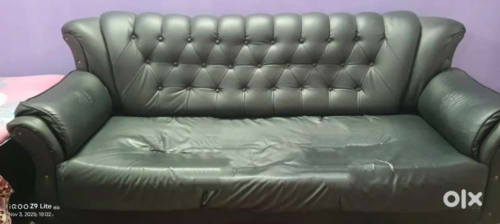 Royal black sofa