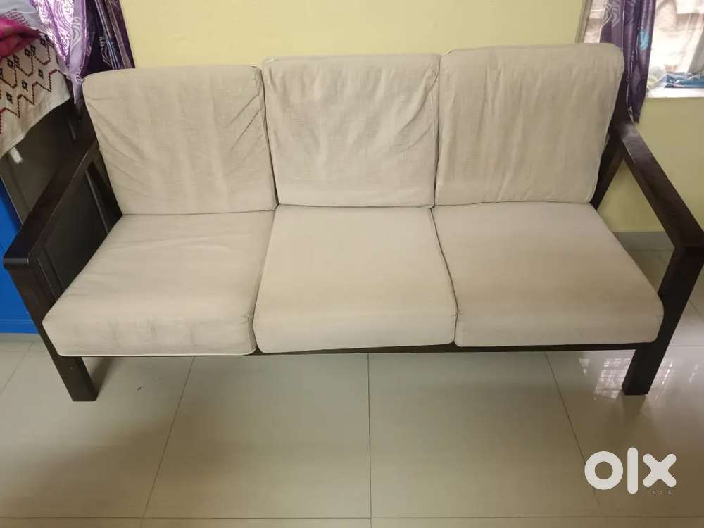 Wooden sofa