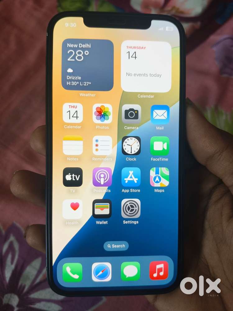 Iphone 12 128gb all part original battery 76% with bill