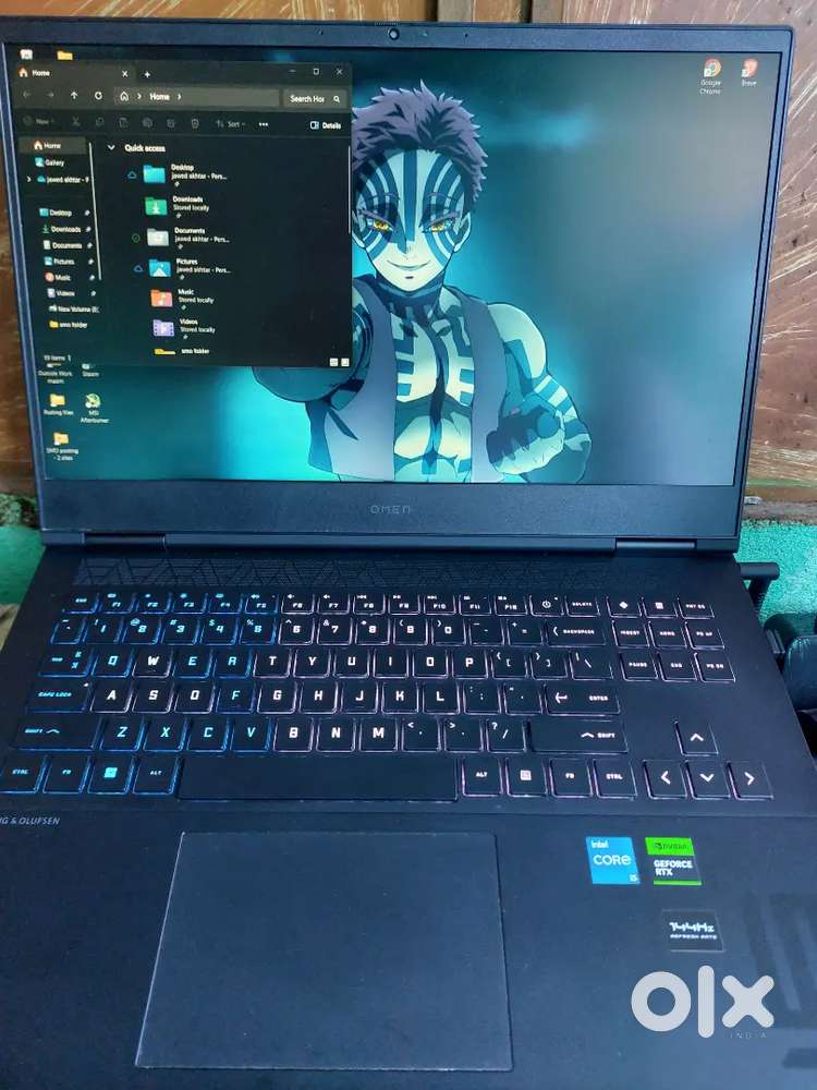 HP OMEN 16 inch RTX 4050 gaming laptop