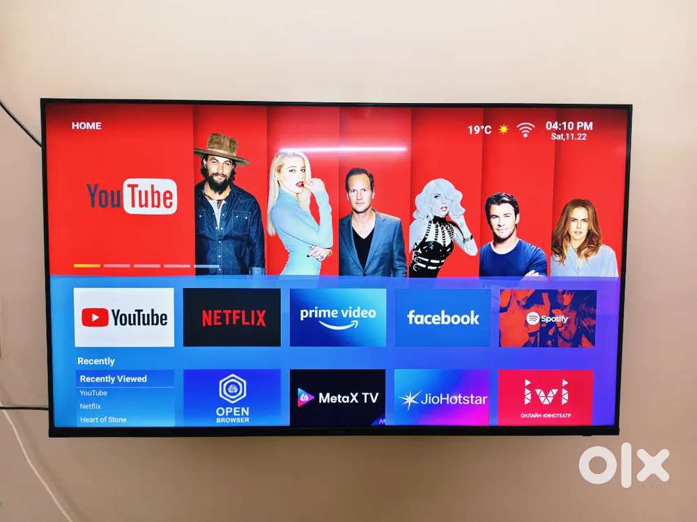 50 INCHES ANDROID SMART LED TV WITH WARRANTY