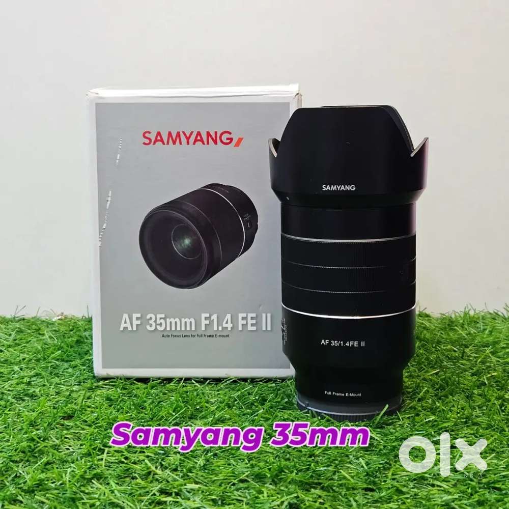 Samyang AF 35mm f/1.4 FE II Lens – Fast Wide-Angle Prime for Sony .