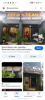 Coffee shop server job