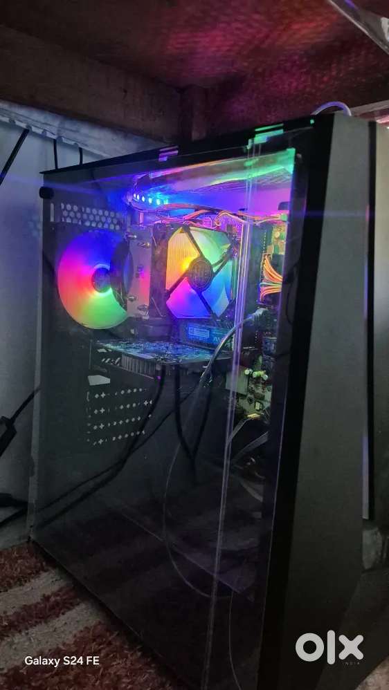 2 Monitor Gaming PC + All Accessories (100% complete build)