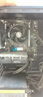 Assembled gaming computer
