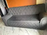 Sofa cum bed and teapoy