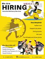 Wanted delivery partner for Chennai - 600021