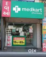 This is running medical shop with medkart francise