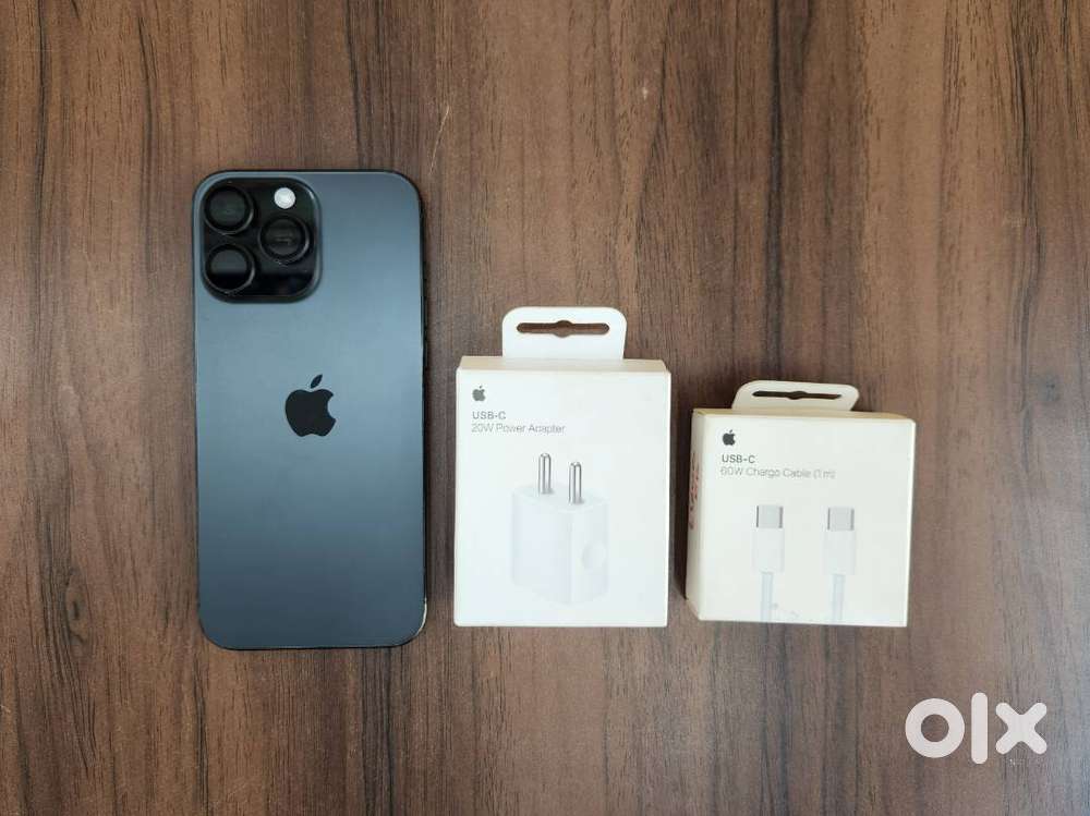 iPhone 16 Pro Max Black Titanium, 256GB Storage  Dual Physical Sim