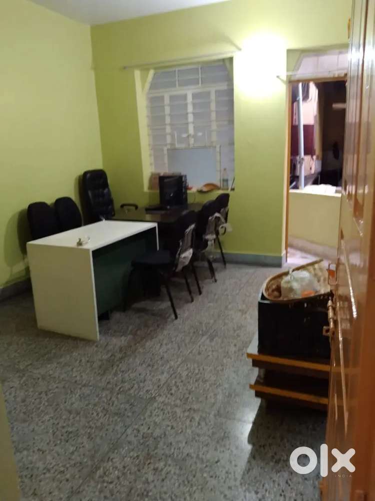 (Broker) 1 room hall furnished office 1st floor Near Bhattacharya Road