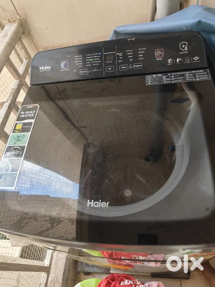 Haier washing machine 8kg 1Year old orginal Bill ...