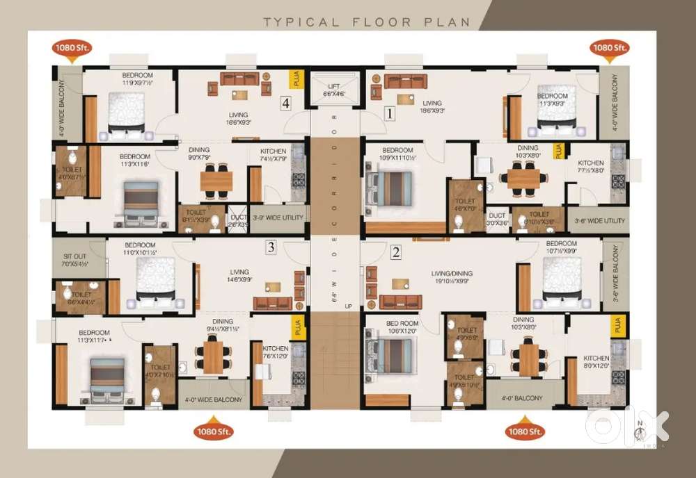 Ready to move 2BHK