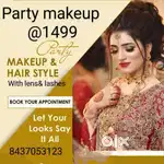 Party makeup @1499